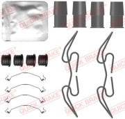 109-0134 Sada příslušenství, obložení kotoučové brzdy QUICK BRAKE