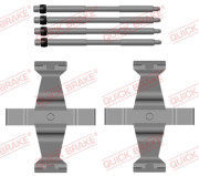 109-0171 Sada příslušenství, obložení kotoučové brzdy QUICK BRAKE