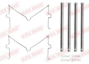 109-0180 Sada příslušenství, obložení kotoučové brzdy QUICK BRAKE