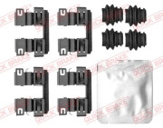 109-0186 Sada příslušenství, obložení kotoučové brzdy QUICK BRAKE