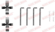 109-0968 Sada příslušenství, obložení kotoučové brzdy QUICK BRAKE