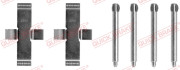 109-1037 Sada příslušenství, obložení kotoučové brzdy QUICK BRAKE