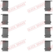 109-1162 Sada příslušenství, obložení kotoučové brzdy QUICK BRAKE