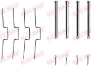 109-1176 Sada příslušenství, obložení kotoučové brzdy QUICK BRAKE