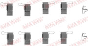 109-1193 Sada příslušenství, obložení kotoučové brzdy QUICK BRAKE