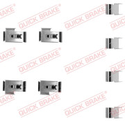 109-1198 Sada příslušenství, obložení kotoučové brzdy QUICK BRAKE