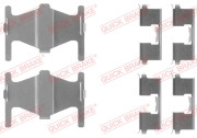 109-1204 Sada příslušenství, obložení kotoučové brzdy QUICK BRAKE