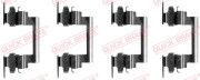 109-1236 Sada příslušenství, obložení kotoučové brzdy QUICK BRAKE