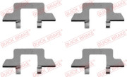 109-1242 Sada příslušenství, obložení kotoučové brzdy QUICK BRAKE