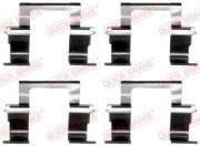 109-1274 Sada příslušenství, obložení kotoučové brzdy QUICK BRAKE
