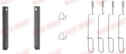 109-1280 Sada příslušenství, obložení kotoučové brzdy QUICK BRAKE