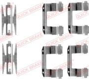 109-1618 Sada příslušenství, obložení kotoučové brzdy QUICK BRAKE
