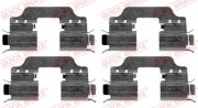 109-1653 Sada příslušenství, obložení kotoučové brzdy QUICK BRAKE