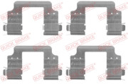109-1728 Sada příslušenství, obložení kotoučové brzdy QUICK BRAKE