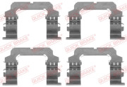 109-1738 Sada příslušenství, obložení kotoučové brzdy QUICK BRAKE