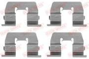 109-1764 Sada příslušenství, obložení kotoučové brzdy QUICK BRAKE