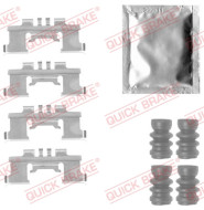 109-1812 Sada příslušenství, obložení kotoučové brzdy QUICK BRAKE