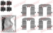 109-1814 Sada příslušenství, obložení kotoučové brzdy QUICK BRAKE