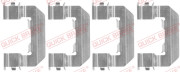 109-1824 Sada příslušenství, obložení kotoučové brzdy QUICK BRAKE