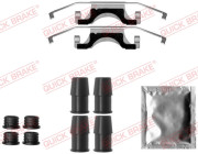 109-1843 Sada příslušenství, obložení kotoučové brzdy QUICK BRAKE