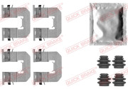 109-1856 Sada příslušenství, obložení kotoučové brzdy QUICK BRAKE