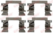 109-1862 Sada příslušenství, obložení kotoučové brzdy QUICK BRAKE