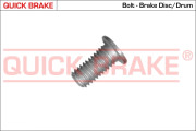 11672 QUICK BRAKE skrutka brzdového strmeňa 11672 QUICK BRAKE