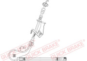 58.875X Brzdová hadice QUICK BRAKE