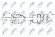 NPW-HY-563 NTY hnací hriadeľ NPW-HY-563 NTY