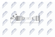 NPW-MS-001 NTY hnací hriadeľ NPW-MS-001 NTY