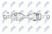 NPW-PL-143 NTY hnací hriadeľ NPW-PL-143 NTY