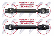 SKK-FR-006 NTY hriadeľ riadenia SKK-FR-006 NTY