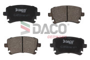 320210 DACO Germany sada brzdových platničiek kotúčovej brzdy 320210 DACO Germany