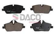 320303 DACO Germany sada brzdových platničiek kotúčovej brzdy 320303 DACO Germany