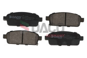 320403 DACO Germany sada brzdových platničiek kotúčovej brzdy 320403 DACO Germany