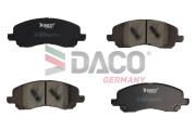 320505 Sada brzdových destiček, kotoučová brzda DACO Germany