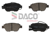 320511 DACO Germany sada brzdových platničiek kotúčovej brzdy 320511 DACO Germany