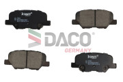 320604 DACO Germany sada brzdových platničiek kotúčovej brzdy 320604 DACO Germany