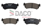 320801 DACO Germany sada brzdových platničiek kotúčovej brzdy 320801 DACO Germany