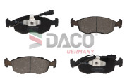 320912 DACO Germany sada brzdových platničiek kotúčovej brzdy 320912 DACO Germany