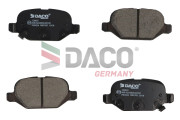 320925 DACO Germany sada brzdových platničiek kotúčovej brzdy 320925 DACO Germany