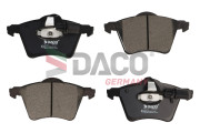 321010 DACO Germany sada brzdových platničiek kotúčovej brzdy 321010 DACO Germany