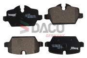 321530 DACO Germany sada brzdových platničiek kotúčovej brzdy 321530 DACO Germany
