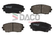 321726 DACO Germany sada brzdových platničiek kotúčovej brzdy 321726 DACO Germany