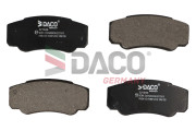 321949 DACO Germany sada brzdových platničiek kotúčovej brzdy 321949 DACO Germany