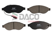 321960 DACO Germany sada brzdových platničiek kotúčovej brzdy 321960 DACO Germany