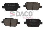 322019 DACO Germany sada brzdových platničiek kotúčovej brzdy 322019 DACO Germany