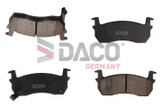 322224 DACO Germany sada brzdových platničiek kotúčovej brzdy 322224 DACO Germany
