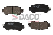 322249 DACO Germany sada brzdových platničiek kotúčovej brzdy 322249 DACO Germany