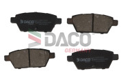 322251 DACO Germany sada brzdových platničiek kotúčovej brzdy 322251 DACO Germany